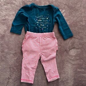 Baby Girl Cat & Jack Outfit Set